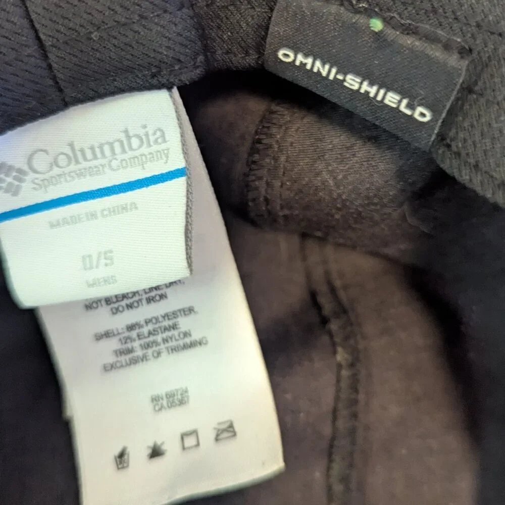 Columbia Hat Omni Shield UPF Sun Hiking Fishing Bucket‎ Water Resistant Safari